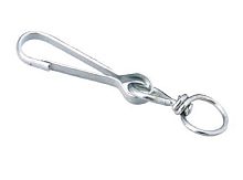 Карабин с вертлюгом оцинкованный Fixbox 30 мм (3 шт)  картинка